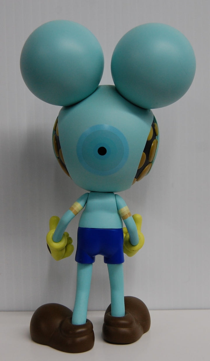 Dalek X UVD Toys - Space Monkey 7.5" Figure (Blue)  42/75 Signed 2020