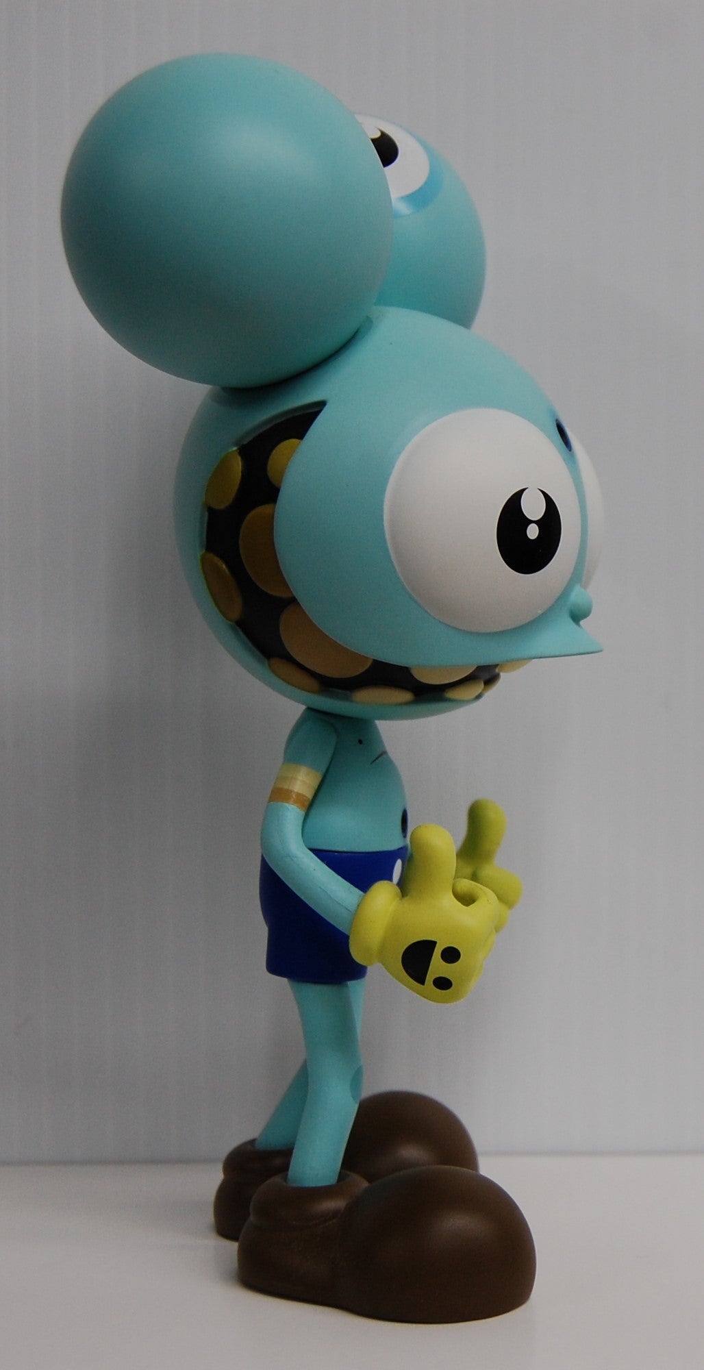 Dalek X UVD Toys - Space Monkey 7.5" Figure (Blue)  42/75 Signed 2020