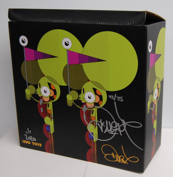 Dalek X UVD Toys - Space Monkey 7.5" Figure (Blue)  42/75 Signed 2020