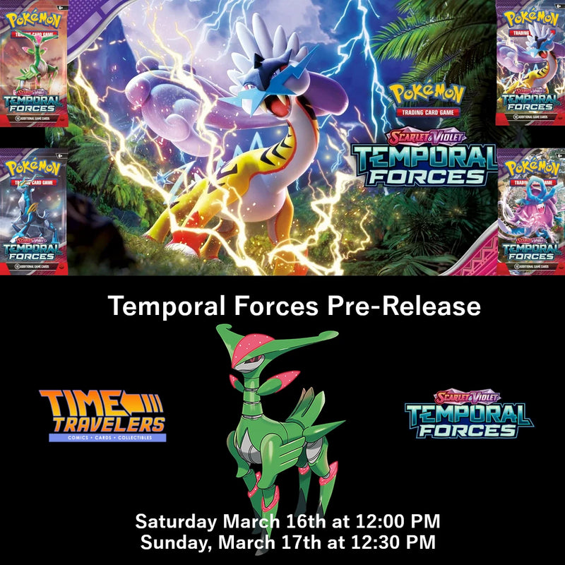 Pokémon TCG: Temporal Forces Pre-Release Entry