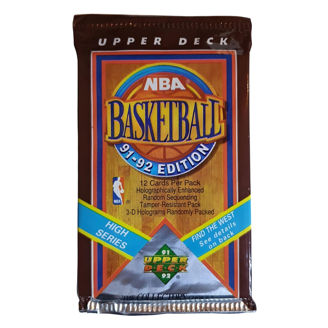 1991-92 Upper Deck Basketball High Series Sealed Pack