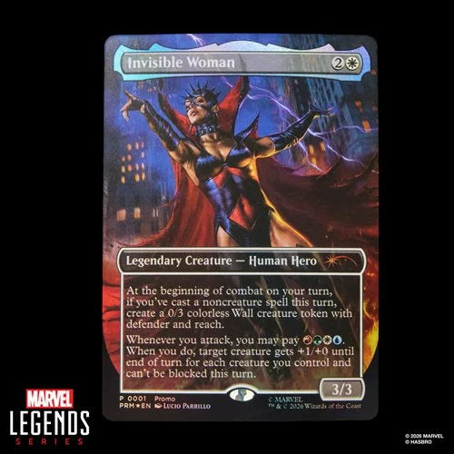 Marvel Super Heroes Magic: The Gathering Marvel Legends Series Malice (Sue Storm) 6-Inch Action Figure