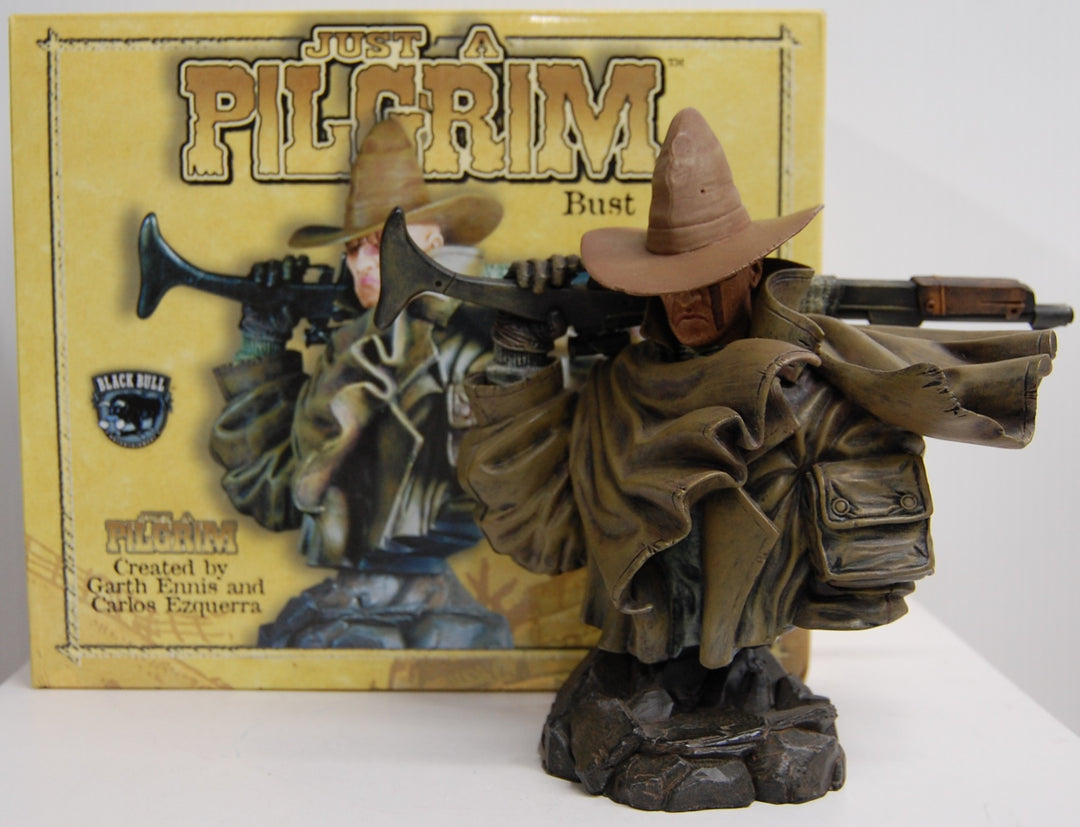 Black Bull Moore Creations 2001 - Just A Pilgrim Bust LE 610/999