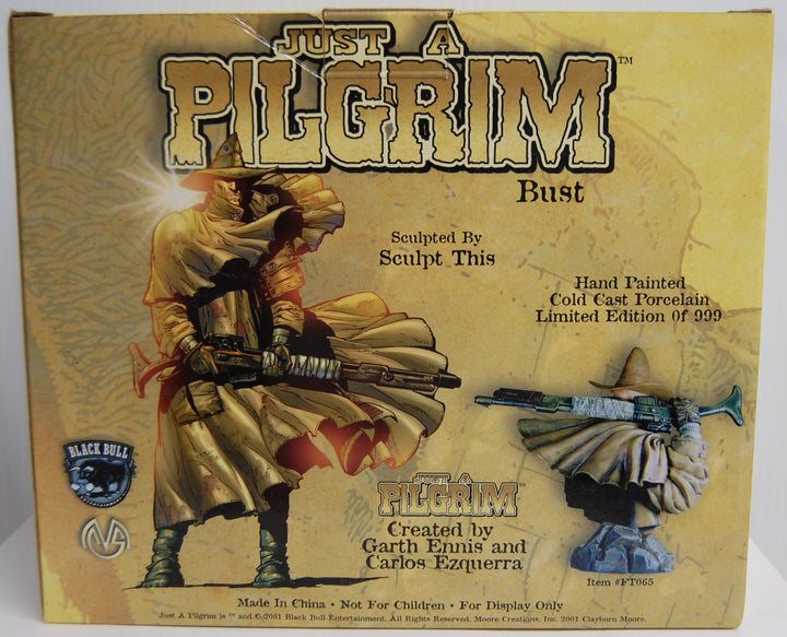 Black Bull Moore Creations 2001 - Just A Pilgrim Bust LE 610/999