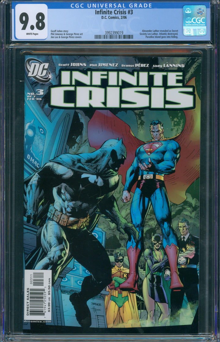 Infinite Crisis #3 CGC 9.8