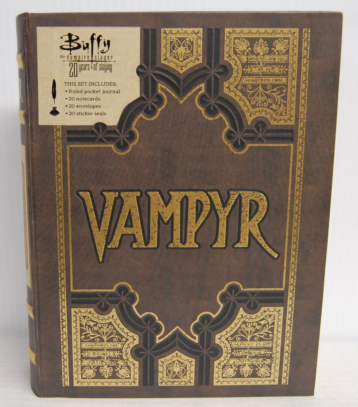 Buffy The Vampire Slayer - "Vampyr" Stationery Set - Insight Editions 2017 BTVS
