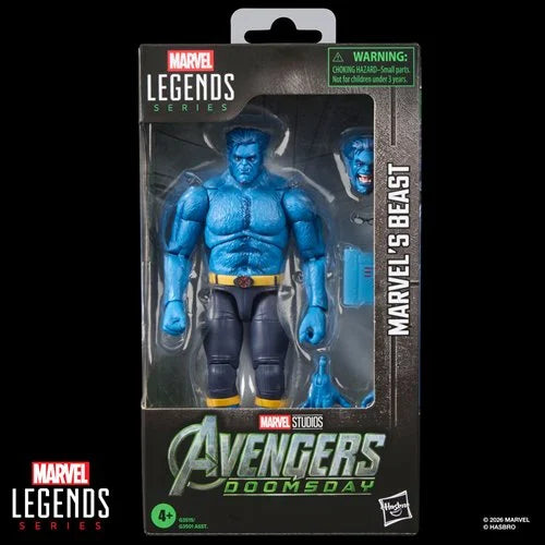 Avengers: Doomsday Marvel Legends Beast 6-Inch Action Figure