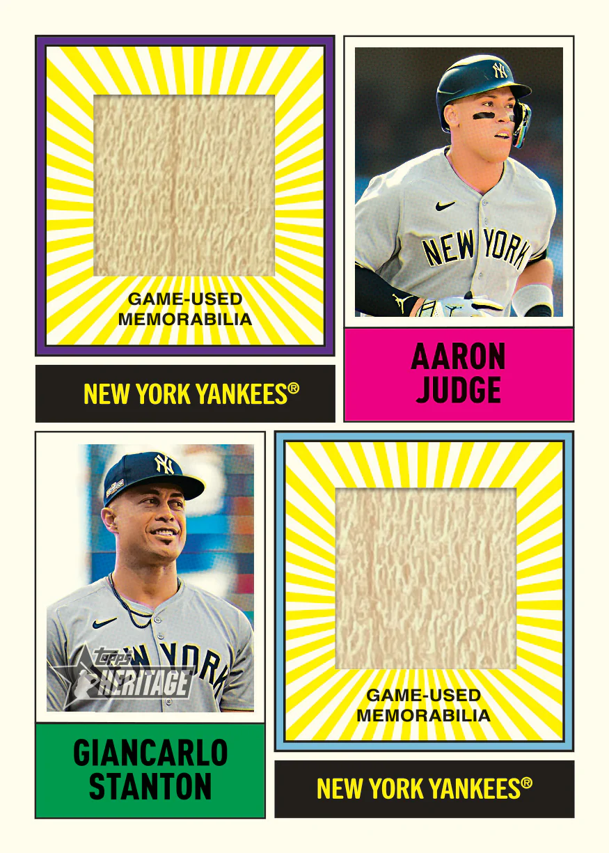 2025 Topps Heritage Baseball Mega Box (17ct)