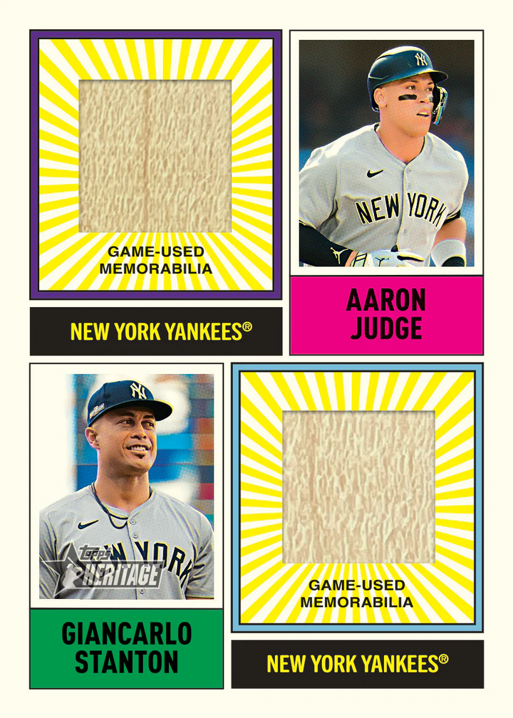 2025 Topps Heritage Baseball Mega Box (17ct)
