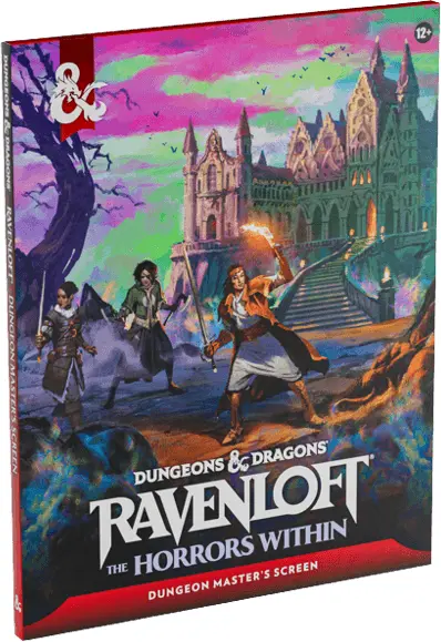 D&D Ravenloft Horrors Within Dungeon Masters Screen