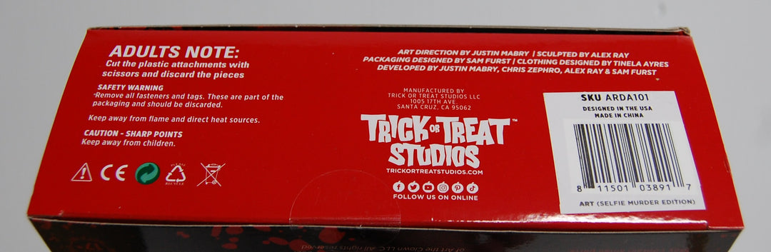 Trick Or Treat Studios - Terrifier 1:6 Scale Art the Clown Figure ARDA101 (Opened)