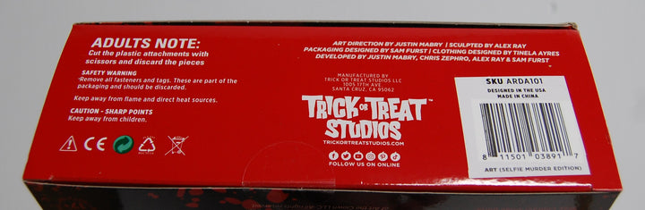 Trick Or Treat Studios - Terrifier 1:6 Scale Art the Clown Figure ARDA101 (Opened)
