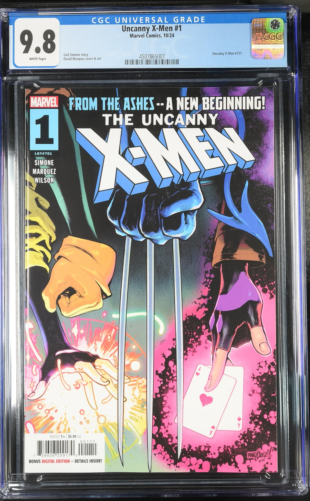Uncanny X-Men #1 / #701 CGC 9.8