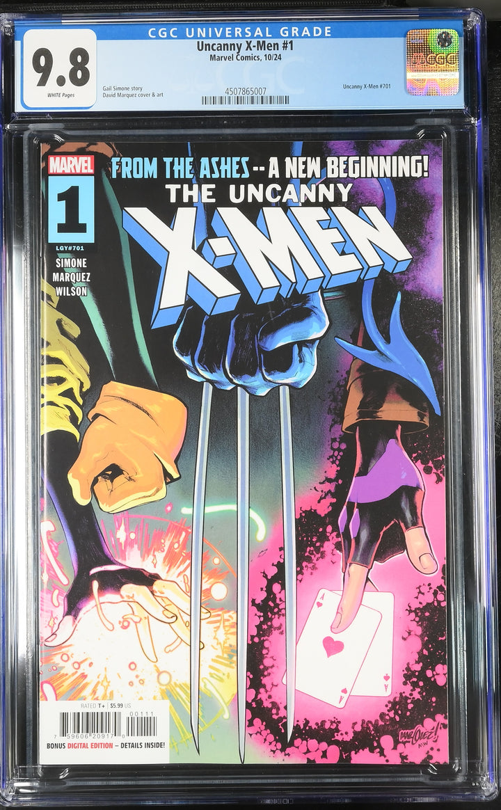Uncanny X-Men #1 / #701 CGC 9.8