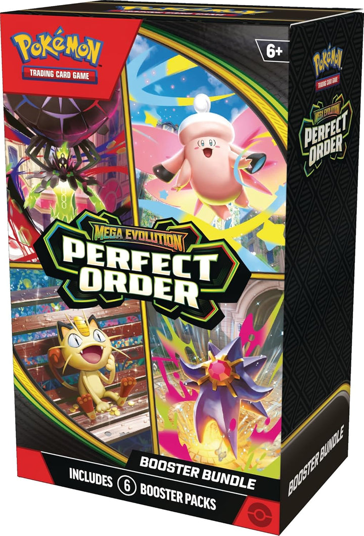 Pokémon TCG: Mega Evolution 03 - Perfect Order Booster Bundle (6 Ct)