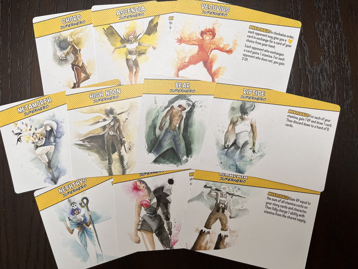 Origin Story - Board Game