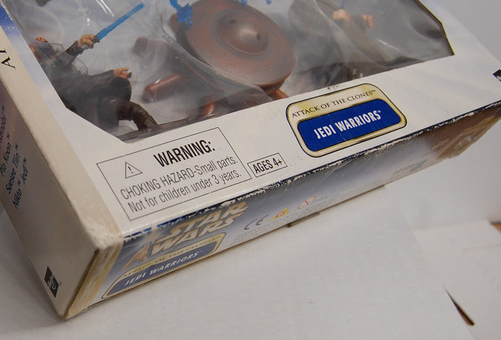 Star Wars: Attack of the Clones - Jedi Warriors 4-Pack Figures 2003 *Box Wear*