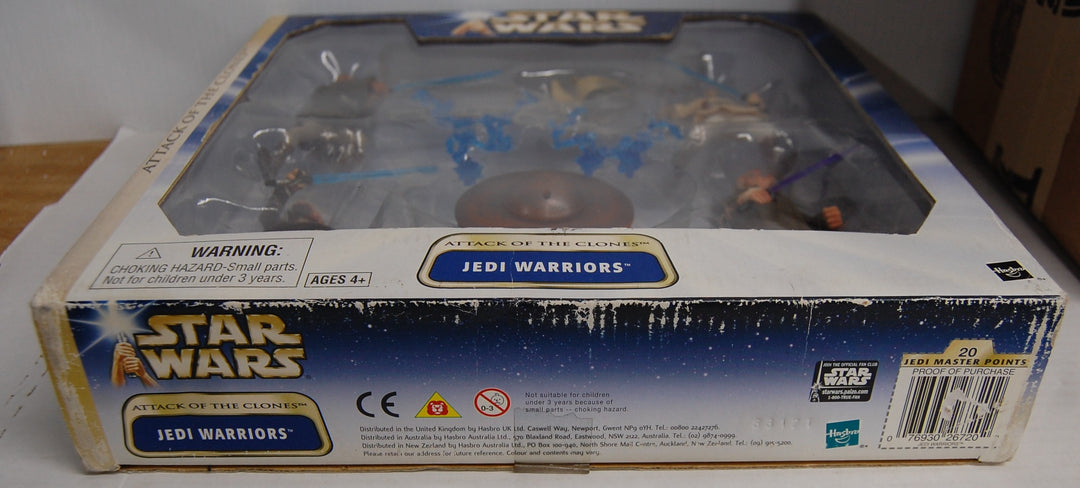 Star Wars: Attack of the Clones - Jedi Warriors 4-Pack Figures 2003 *Box Wear*