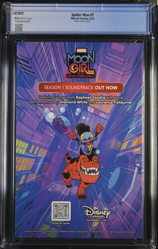 Spider-Man #7 Ramos Variant Cover CGC 9.8