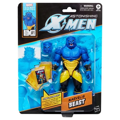 Astonishing X-Men Marvel Legends Series Beast 6-Inch Action Figure