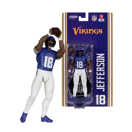 NFL McFarlane SportsPicks Wave 1 Minnesota Vikings Justin Jefferson 6-Inch Action Figure