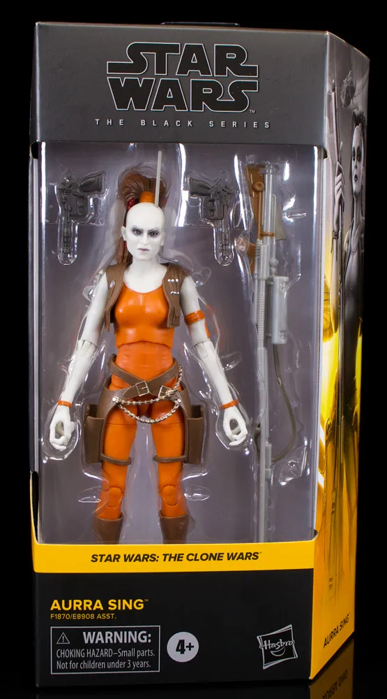 Star Wars: The Black Series - Aurra Sing (the Clone Wars) 6-Inch Action Figure