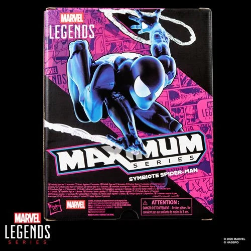 Spider-Man Marvel Legends Maximum Series Symbiote Spider-Man 6-Inch Action Figure