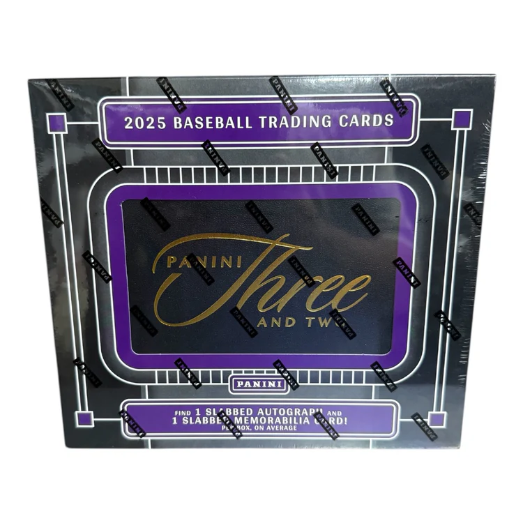 2025 Panini Three And Two Baseball Hobby Box