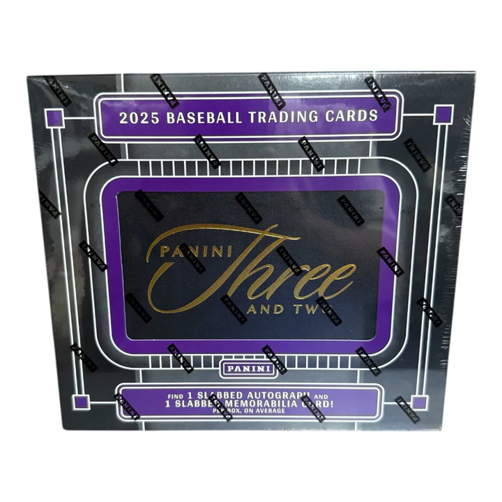 2025 Panini Three And Two Baseball Hobby Box