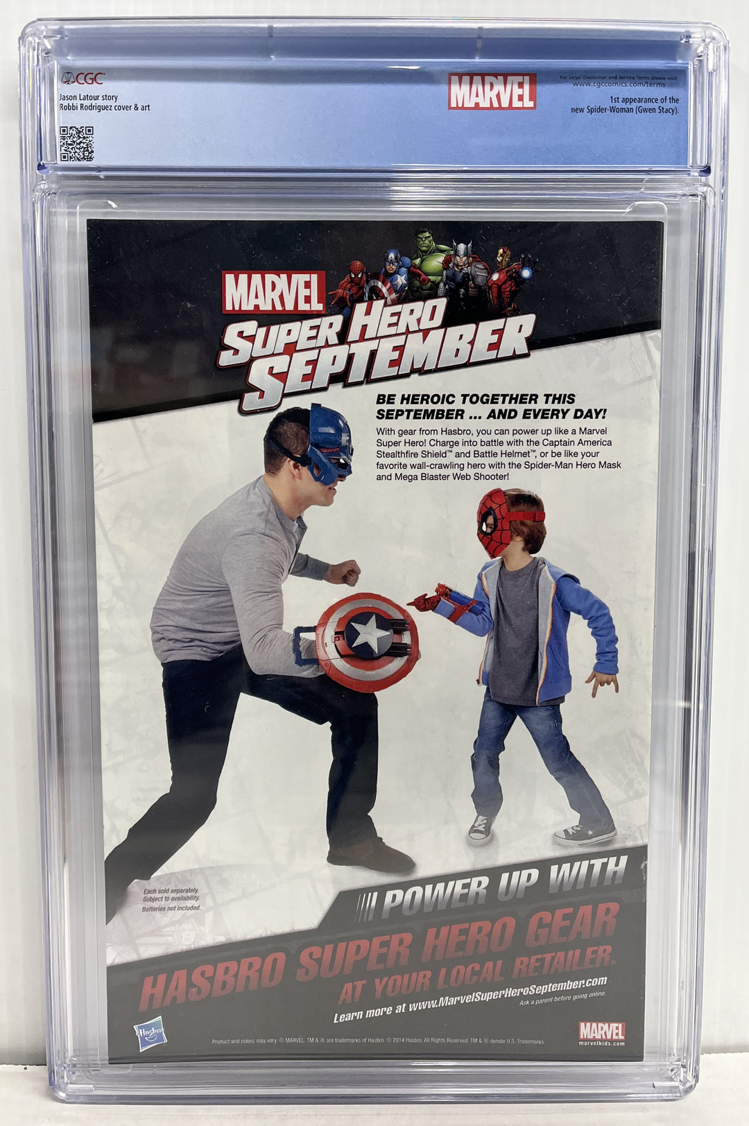 Edge of Spider-Verse #2 (Third Printing) CGC 9.4