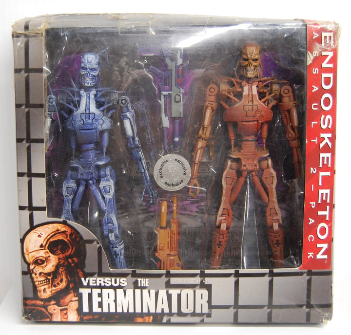 Versus the Terminator: Endoskeleton Assault 2-Pack TRU 2014 Neca *Box Damaged*