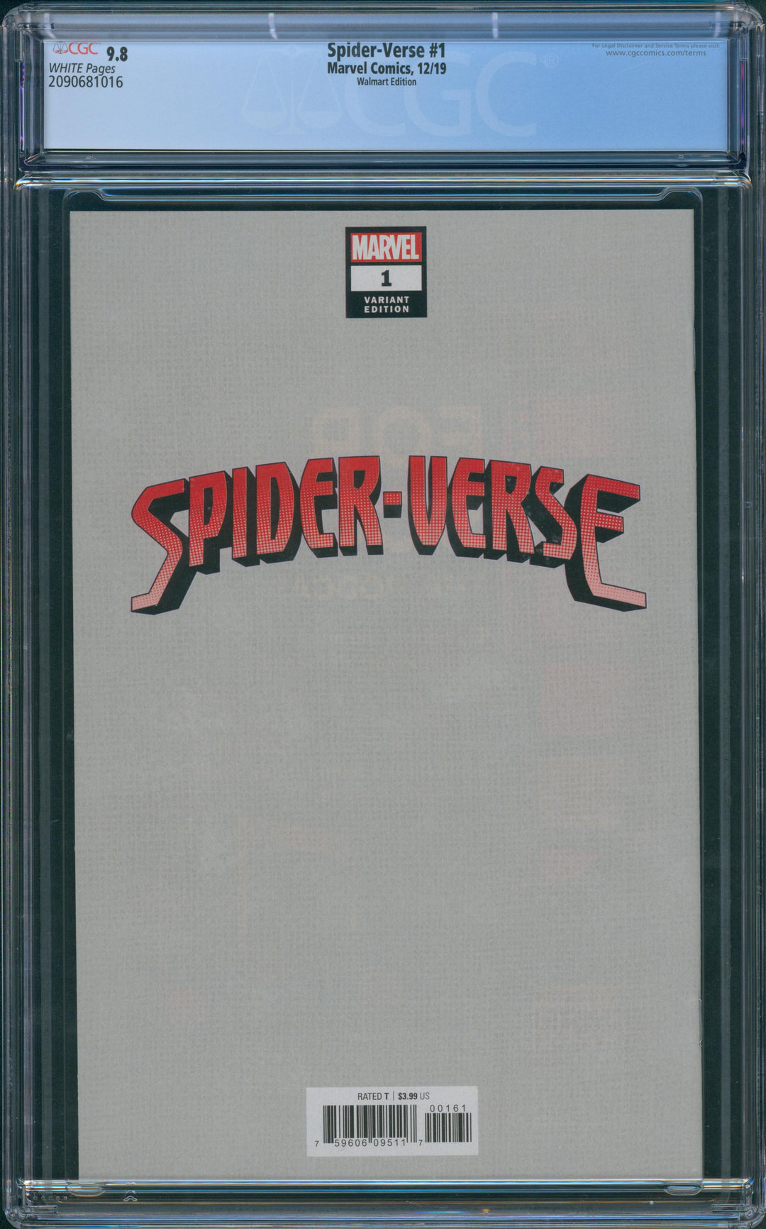 Spider-Verse #1 CGC 9.8