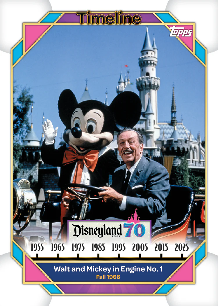 2025 Topps Disney - Disneyland Anniversary Value Box