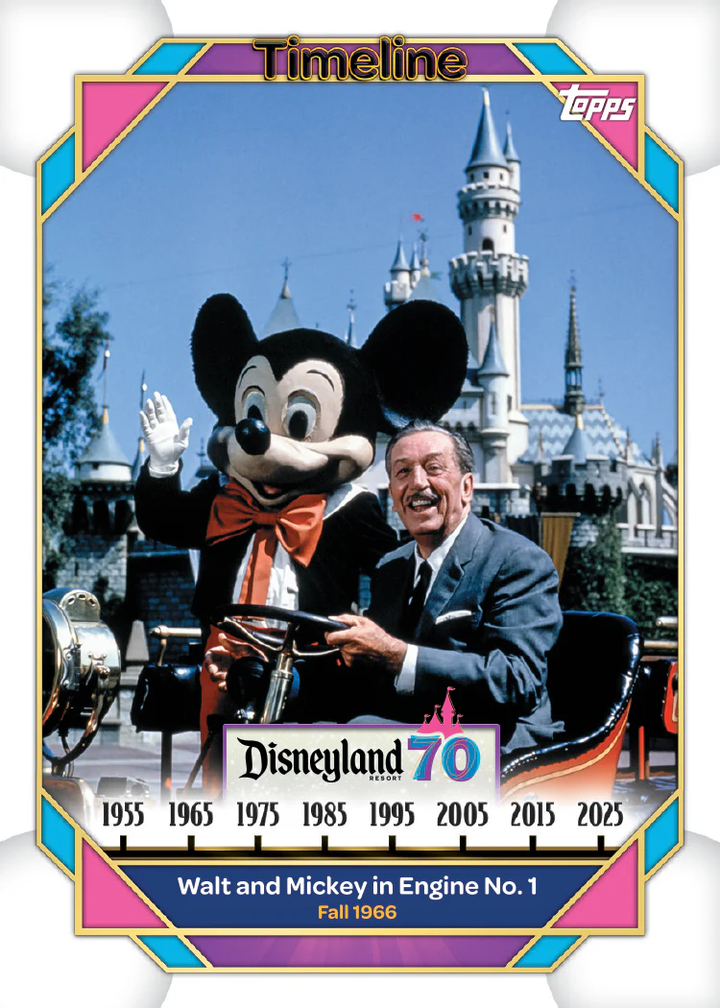 2025 Topps Disney - Disneyland Anniversary Value Box