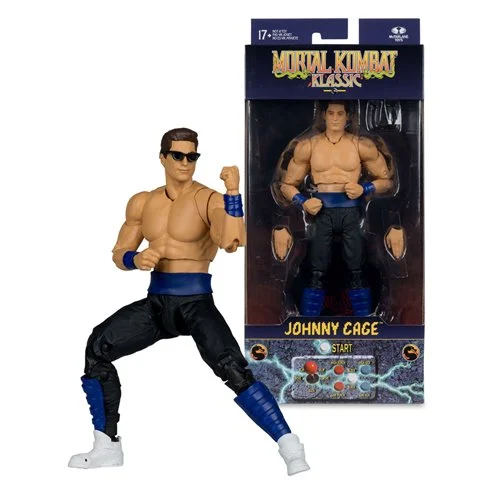 Mortal Kombat Klassic Wave 4 Johnny Cage 7-Inch Scale Action Figure