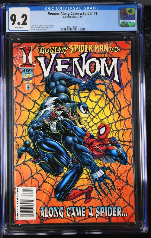 Venom: Along Came a Spider #1 CGC 9.2