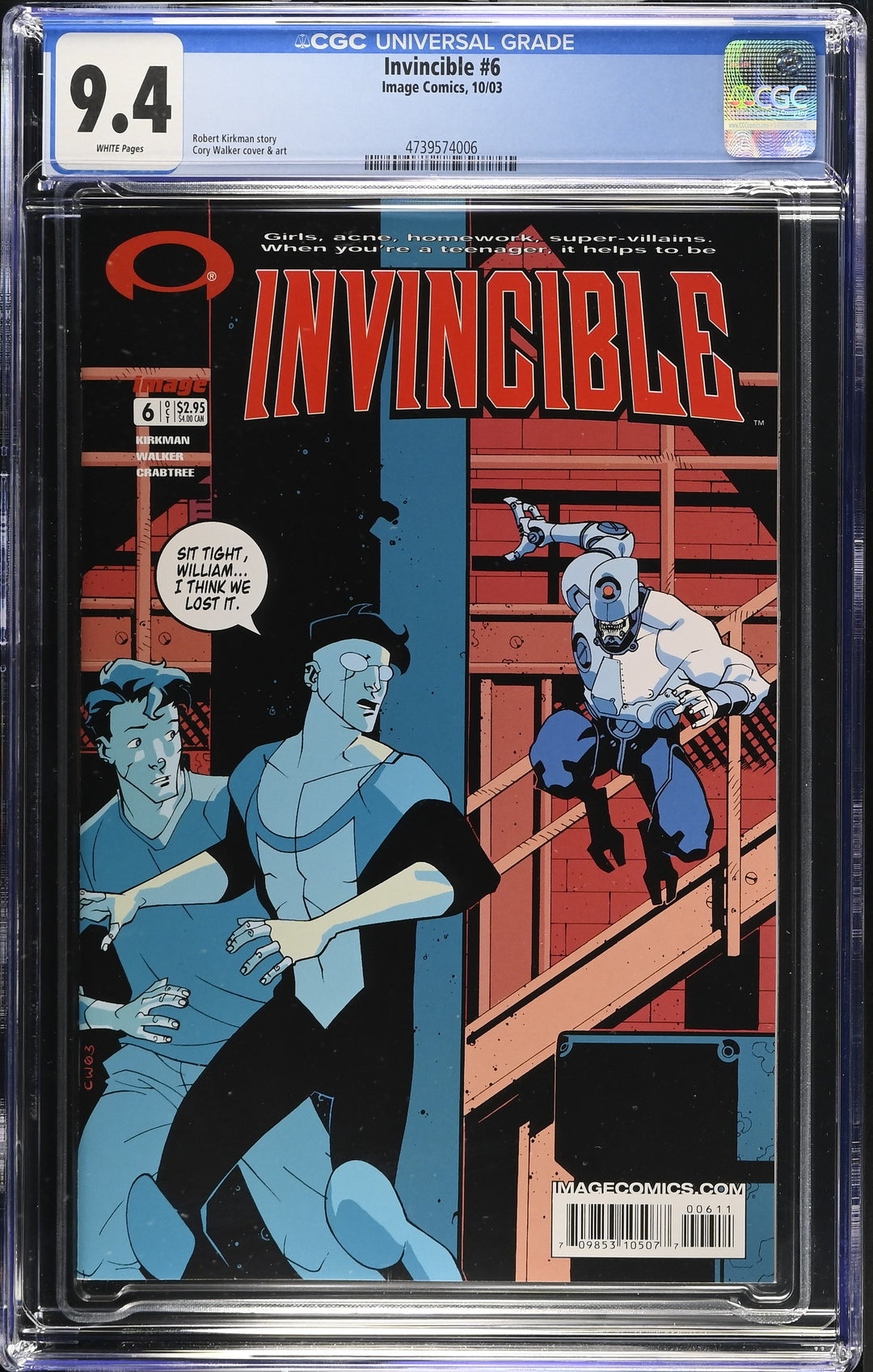 Invincible #6 CGC 9.4