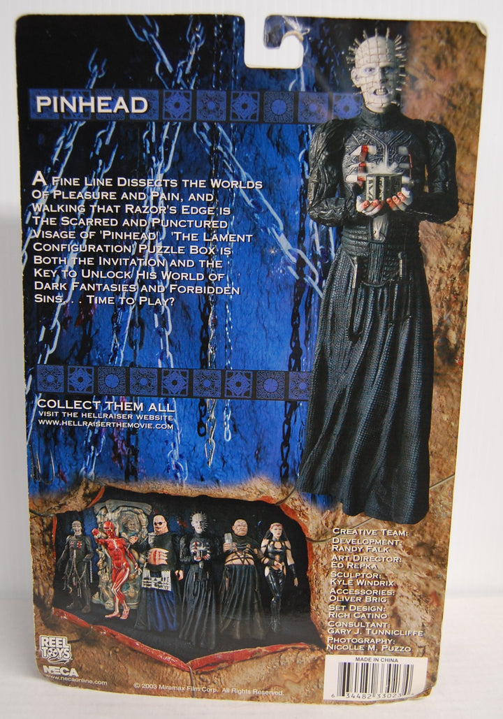 Hellraiser Series Two: Hellbound Pinhead 7" Figure 2003 NECA Reel Toys