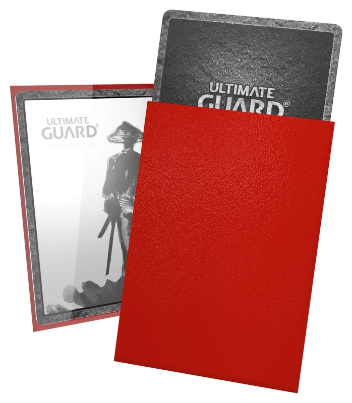 Ultimate Guard Katana Japanese Card Sleeves - Red (60 Ct)