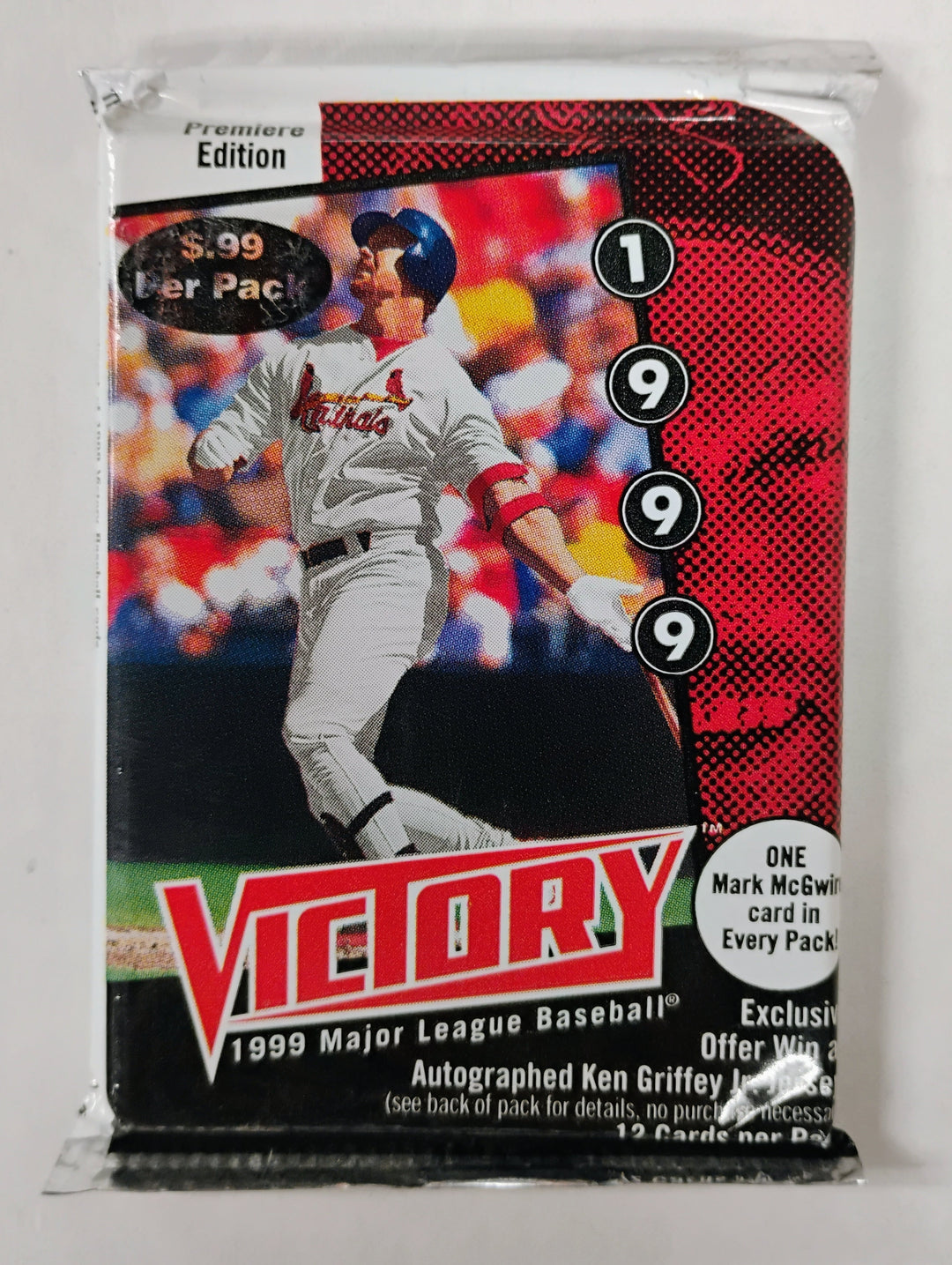 1999 Upper Deck Victory Baseball Sealed Pack