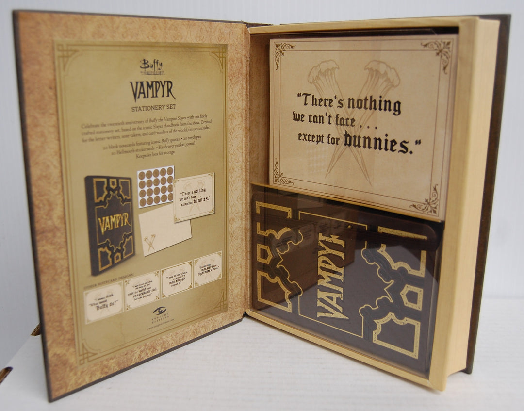 Buffy The Vampire Slayer - "Vampyr" Stationery Set - Insight Editions 2017 BTVS