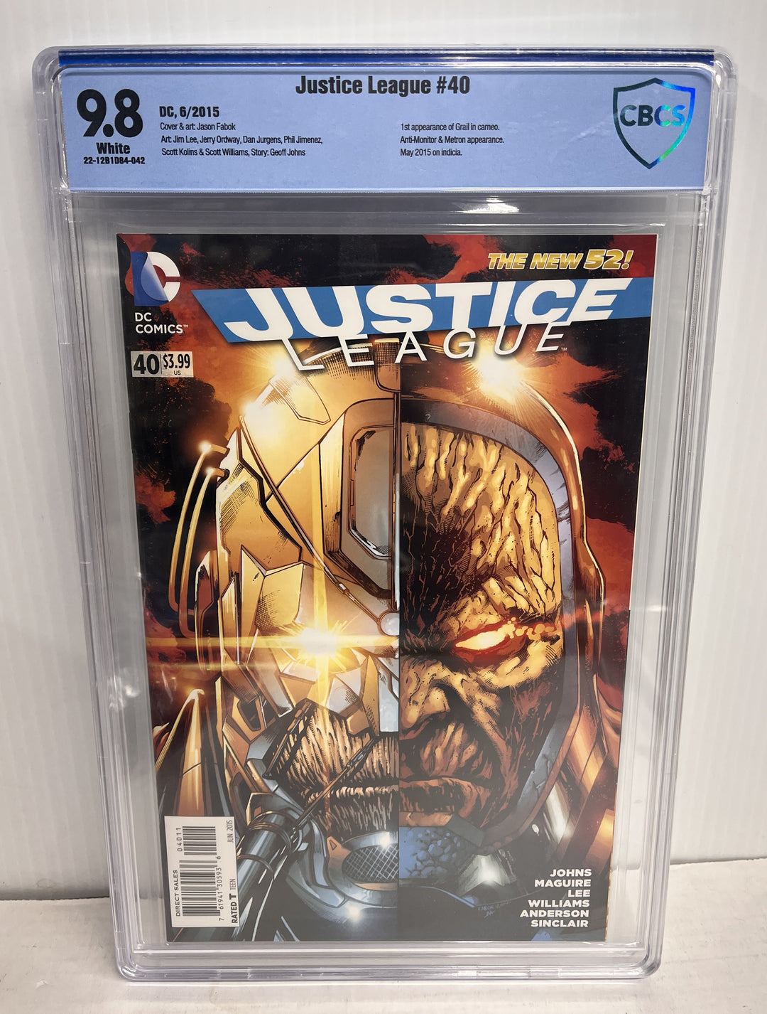 Justice League #40 CBCS 9.8
