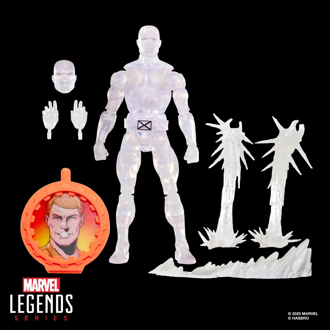 Secret Wars Marvel Legends Ice Man 6-Inch Action Figure