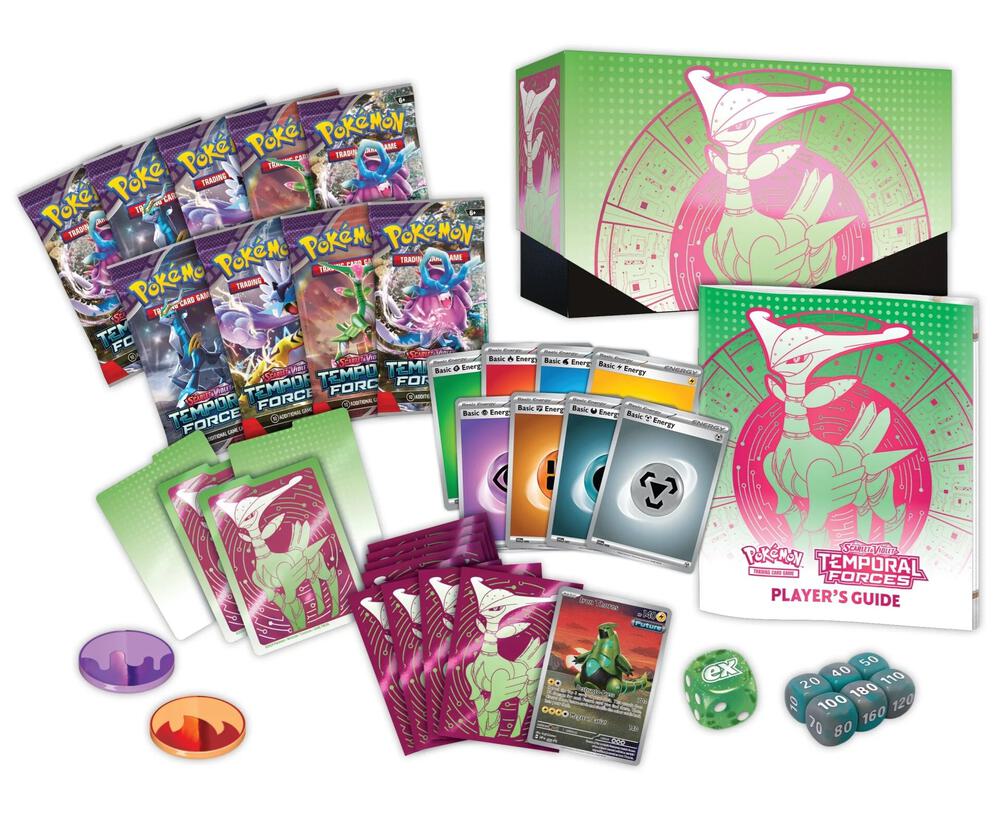 Pokémon TCG: Scarlet & Violet 5 - Temporal Forces Elite Trainer Box