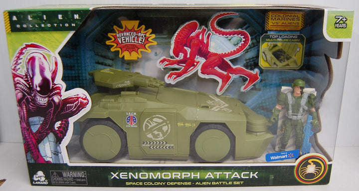 Lanard Alien Collection - Xenomorph Attack - Space Colony Defense APC Battle Set 2019