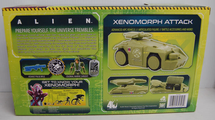 Lanard Alien Collection - Xenomorph Attack - Space Colony Defense APC Battle Set 2019