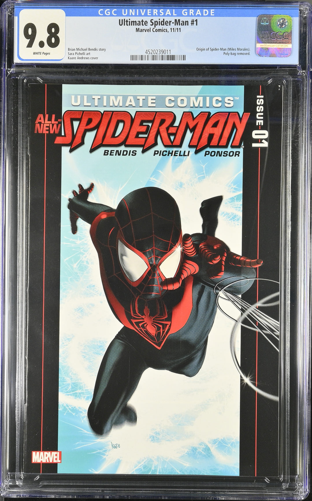 Ultimate Spider-Man #1 CGC 9.8
