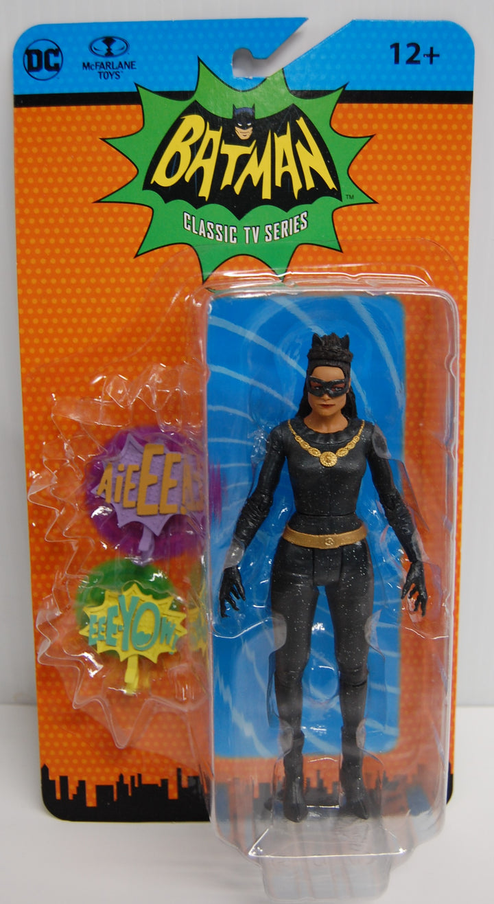 McFarlane DC Batman Classic TV 66 Series Catwoman (Eartha  Kitt) 6" Figure