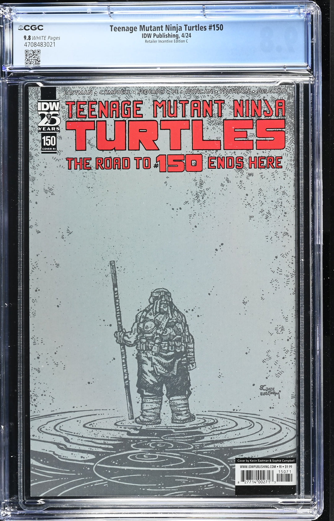 Teenage Mutant Ninja Turtles #150 CGC 9.8