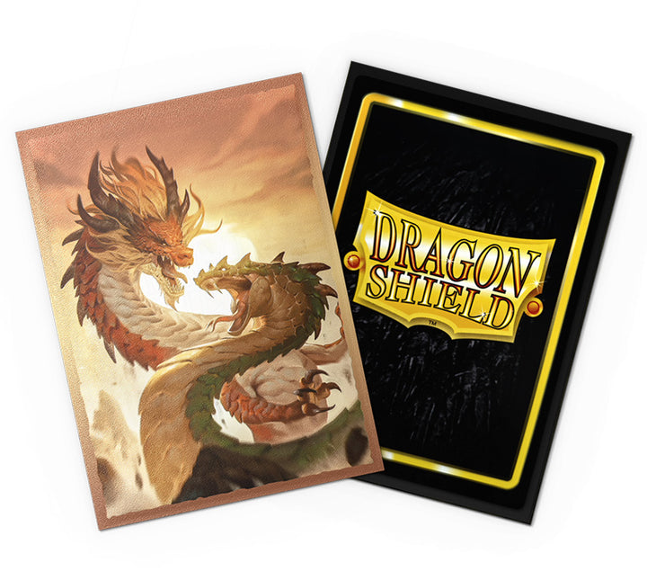 Dragon Shield Card Sleeves - Art: Chinese New Year 2025 Wood Snake (100 Ct) - Dual Matte